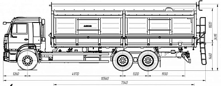 Продажа самосвала AMKAR-658901-41L в г. Москва